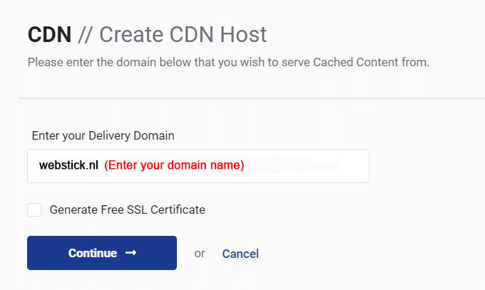 Stackpath CDN domain Stackpath CDN domain