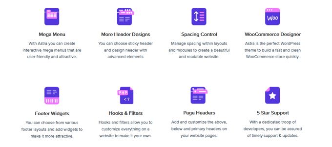 Advanced features in Astra theme Advanced features in Astra theme