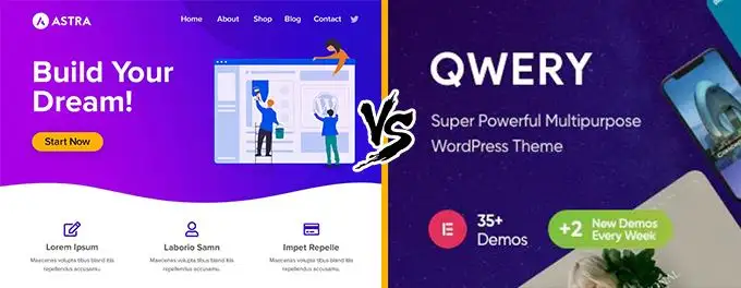 Astra vs Qwery comparison Astra vs Qwery