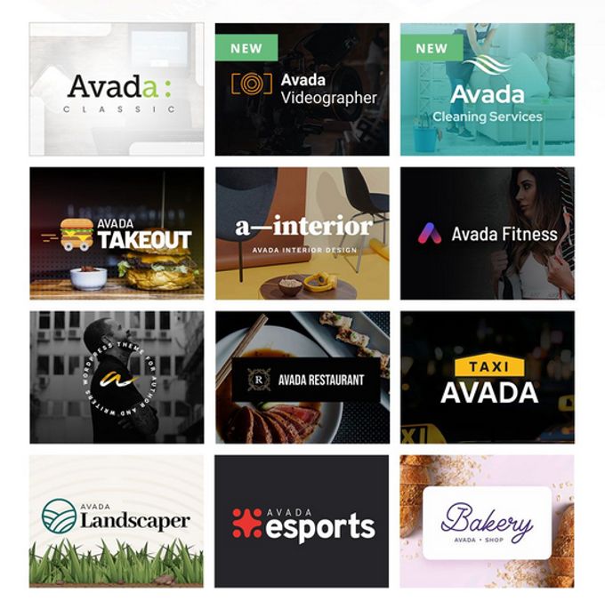 Avada Demo Import Options