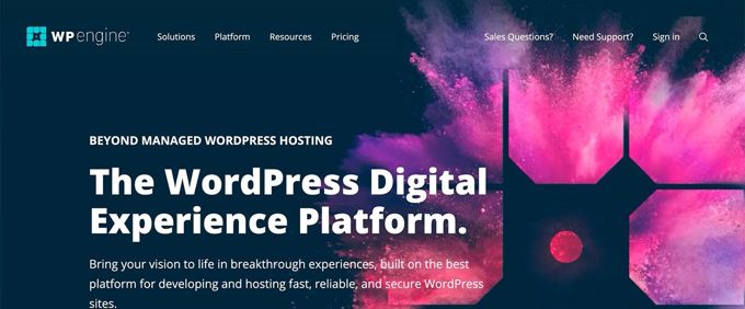WP Engine - best managed WooCommerce hosting