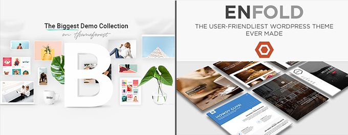 Bridge vs Enfold review Bridge vs Enfold comparison