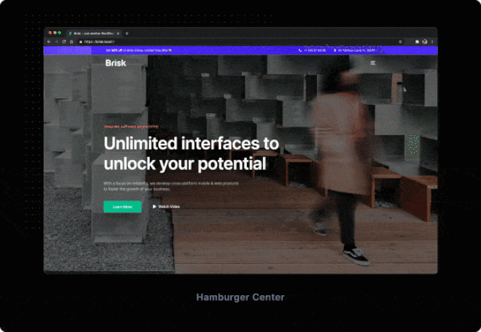 Brisk theme review hamburger-menus Brisk theme review hamburger-menus
