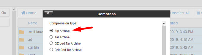 compress to ZIP compress to ZIP