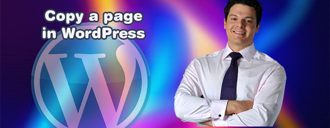 Copy a Page in WordPress Copy a Page in WordPress