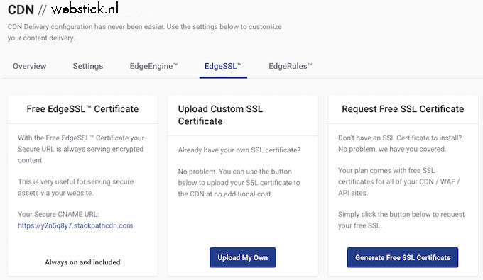 Make Wordpress website faster with Stackpath edge SSL Make Wordpress website faster with Stackpath edge SSL