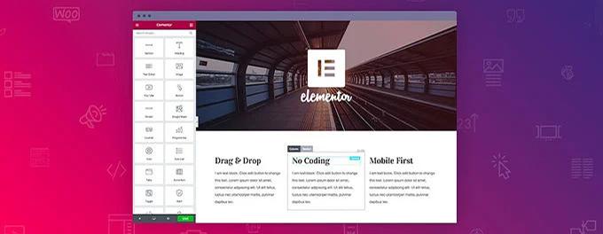 Elementor best free WordPress pagebuilder