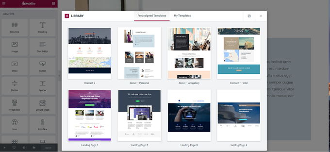 Hello Theme demo library with Elementor Hello Theme demo library with Elementor