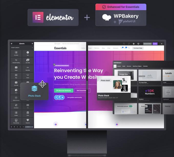 Essentials theme review page builders Essentials theme review page builders