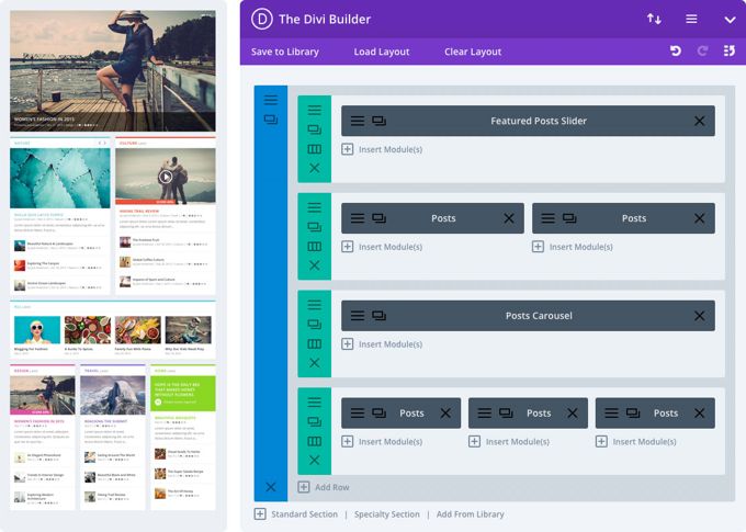 Extra Theme Blog Category Builder Extra Theme Review Blog Lay-out Builder