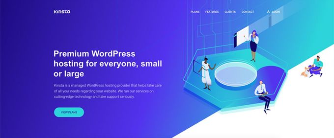 Kinsta - fastest Wordpress hosting