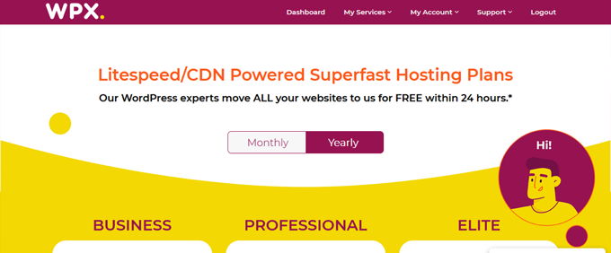 WPX Hosting - fastest Wordpress hosting