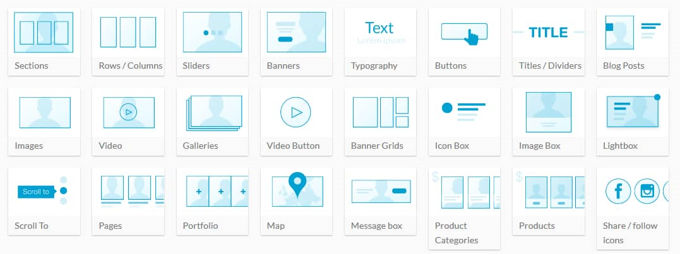 Flatsome theme design elements