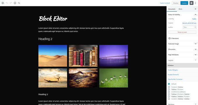 Gutenberg + Generatepress Gutenberg + Generatepress