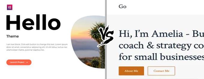 Hello vs Go comparison Hello vs Go