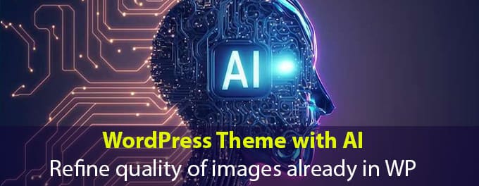 Refine the image quality of images in my WP