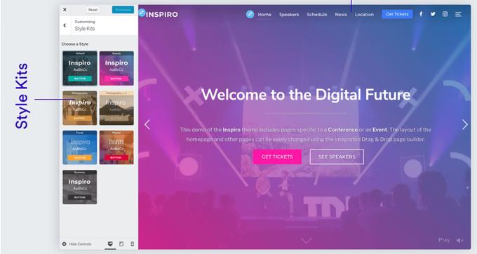 Inspiro review Style Kits Inspiro Theme review Style Kits