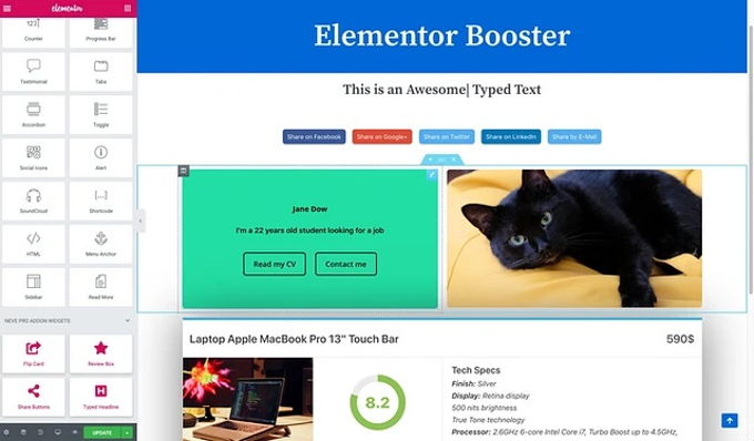 Neve theme review Elementor booster Neve theme review Elementor booster