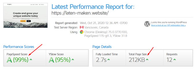 Neve gtmetrix speedtest with wp-rocket Neve Theme gtmetrix speedtest with wp-rocket
