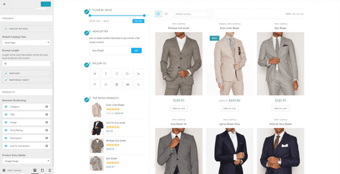 OceanWP Theme Woocommerce webshop layout OceanWP Woocommerce webshop layout