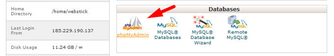 MyPHPadmin MyPHPadmin Cpanel