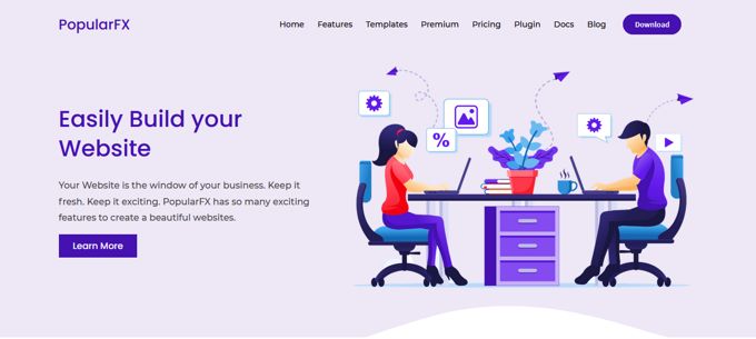 Comprehensive review of PopularFX theme