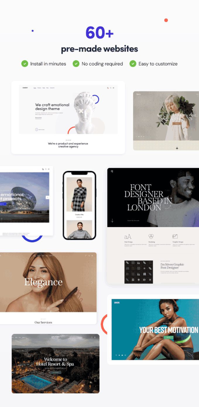 Qwery Theme installation ready demos Qwery Theme installation ready themes