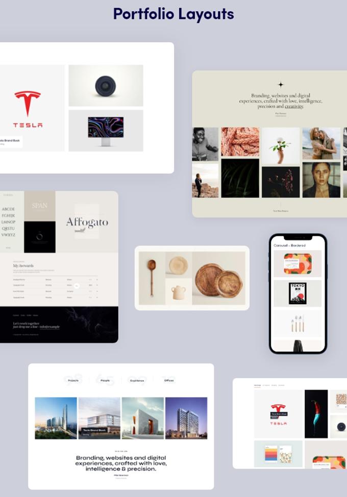 Qwery theme review portfolio styles Qwery theme review portfolios