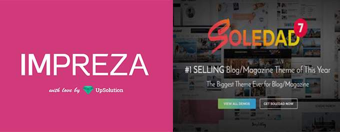 Soledad vs Impreza comparison Soledad vs Impreza