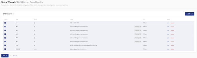 Stackpath scan DNS records Stackpath scan DNS records