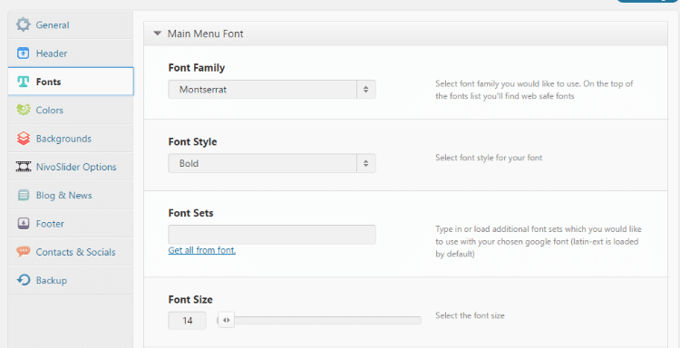 The Gem lettertypes set up The Gem lettertypes set up