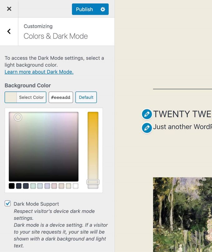 Twenty Twenty-One theme review Colors Twenty Twenty-One theme review Colors