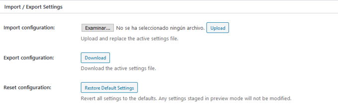W3 Total Cache Import & Export W3 Total Cache Import & Export