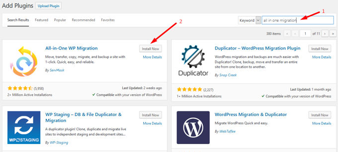 Wordpress migration plug-ins Wordpress migration plug-ins