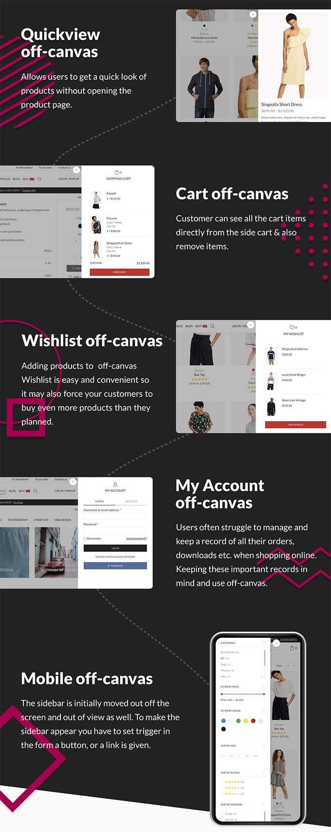 X-Store Theme review Woocommerce off canvas features X-Store Theme review Woocommerce off canvas features