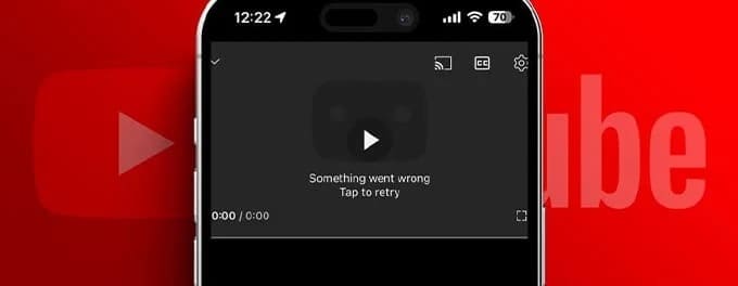 The Best 15 Ways to Fix: Something Went Wrong, Tap to Retry Fixes for 'Something Went Wrong, Tap to Retry on YouTube'