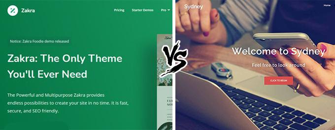 Zakra vs Sydney comparison Zakra vs Sydney